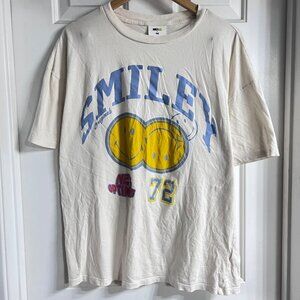 Large H&M x Smiley Graphic Tshirt